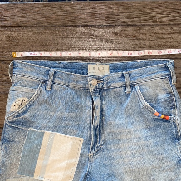 We the Free People Patchwork Carpenter Jeans SZ29 - Picture 6 of 7